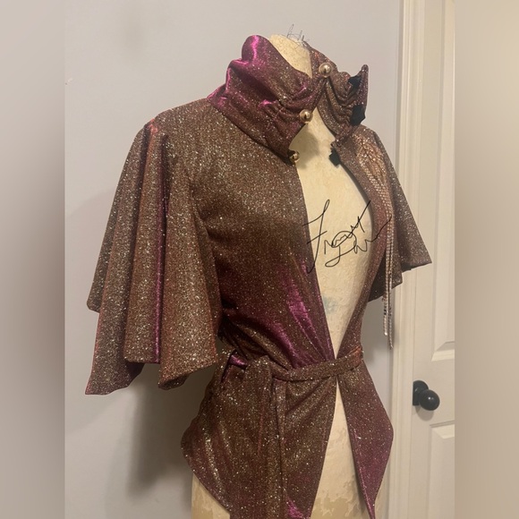 😍Handmade Fancy By Francesca Watson designer costume wrestling dance outfit - Picture 9 of 12